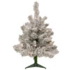 2' Pre-Lit Flocked Madison Pine Artificial Christmas Tree, Clear Lights -Optimal Christmas Shop northlight sm92915 1 88545.1667536687