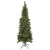 7' Pre-Lit Yorkshire Pine Pencil Artificial Christmas Tree, Clear Lights 1 7' Pre-Lit Yorkshire Pine Pencil Artificial Christmas Tree, Clear Lights -Optimal Christmas Shop northlight sm92923 1 57330.1667530202