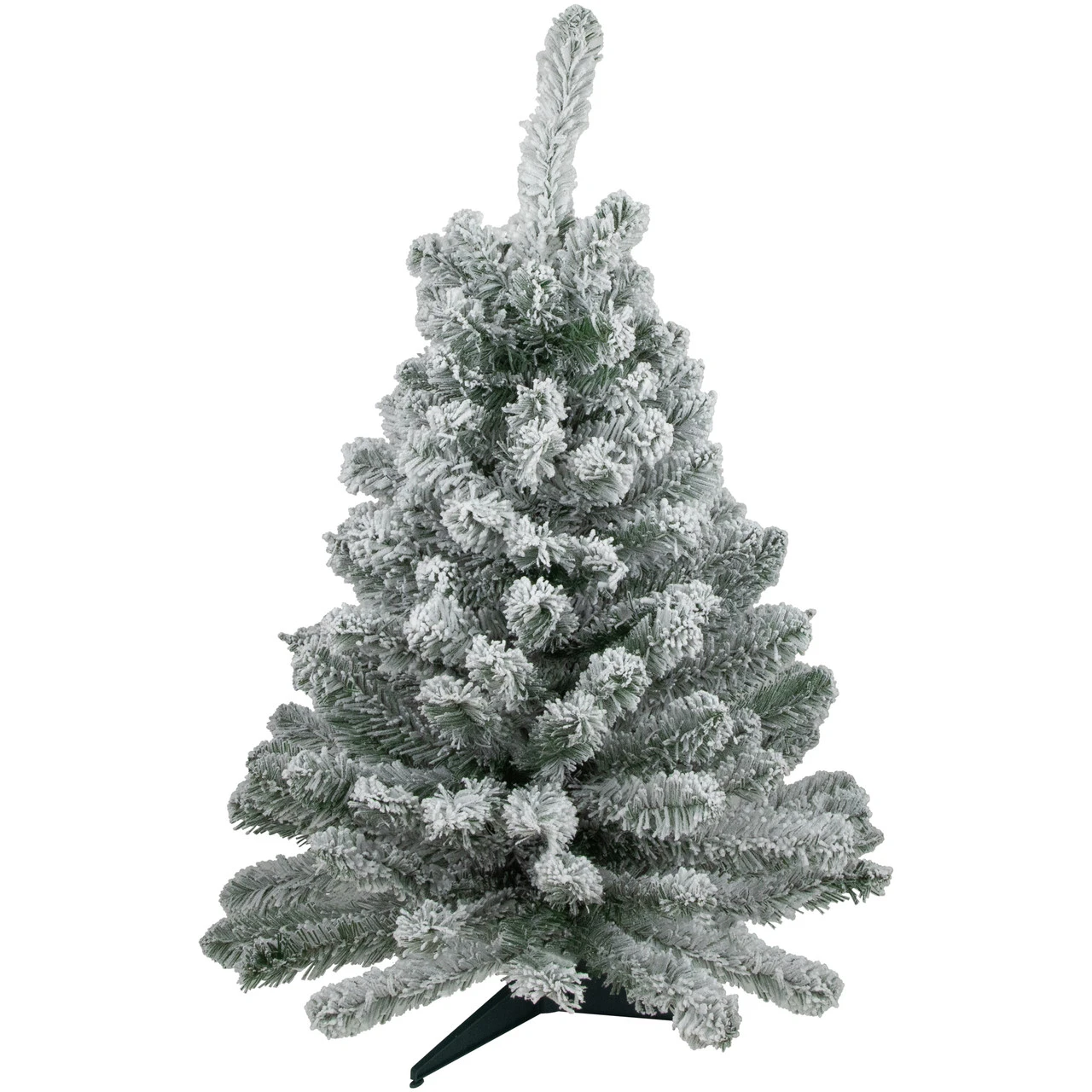 3' Heavily Flocked Madison Pine Medium Artificial Christmas Tree, Unlit 3 3' Heavily Flocked Madison Pine Medium Artificial Christmas Tree, Unlit