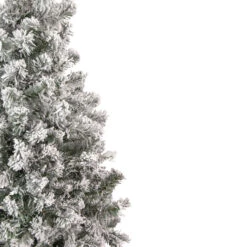 6.5' Heavily Flocked Madison Pine Artificial Christmas Tree, Unlit -Optimal Christmas Shop northlight sm92929 2 14947.1667490911