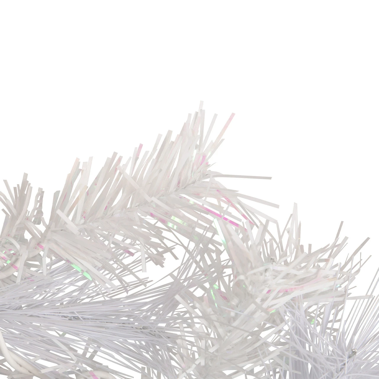 9' X 10" Pre-Lit Vermont White Pine Artificial Christmas Garland, Clear Lights 4 9' X 10" Pre-Lit Vermont White Pine Artificial Christmas Garland, Clear Lights - Image 2