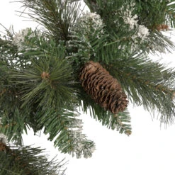 9' X 10" Snow Valley Pine Artificial Christmas Garland, Unlit 7 9' X 10" Snow Valley Pine Artificial Christmas Garland, Unlit -Optimal Christmas Shop northlight sm92940 2 93422.1667536689