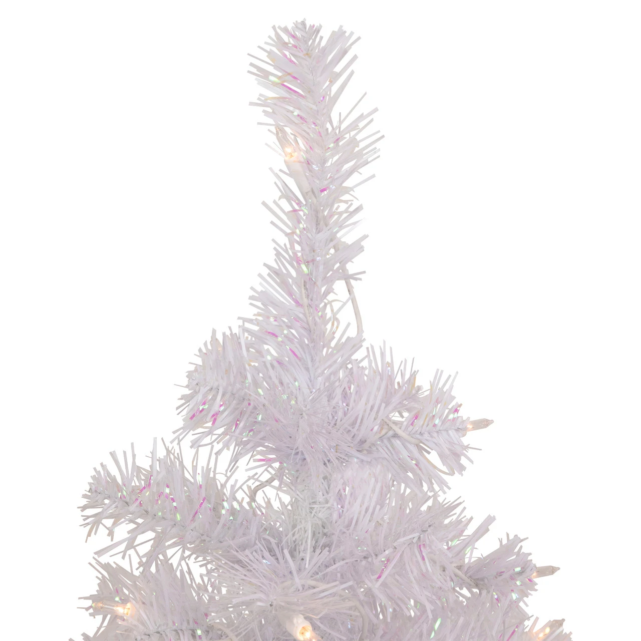 2' Pre-lit Rockport White Pine Artificial Christmas Tree, Clear Lights 4 2' Pre-lit Rockport White Pine Artificial Christmas Tree, Clear Lights - Image 2