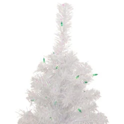2' Lighted Rockport White Pine Artificial Christmas Tree, Green Lights -Optimal Christmas Shop northlight sm92945 2 26140.1667535815