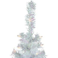 3' Pre-lit Rockport White Pine Artificial Christmas Tree, Clear Lights -Optimal Christmas Shop northlight sm92949 3 08266.1667535819