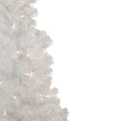 4' Pre-lit Rockport White Pine Artificial Christmas Tree, Clear Lights -Optimal Christmas Shop northlight sm92954 2 updated 56133.1667535820