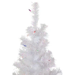 4' Pre-lit Rockport White Pine Artificial Christmas Tree, Multi Lights -Optimal Christmas Shop northlight sm92955 3 updated 27784.1667489839
