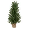 24" Traditional Scottsdale Mini Pine Artificial Christmas Tree With Burlap, Unlit 1 24" Traditional Scottsdale Mini Pine Artificial Christmas Tree With Burlap, Unlit -Optimal Christmas Shop northlight sm92960 1 38813.1667664873