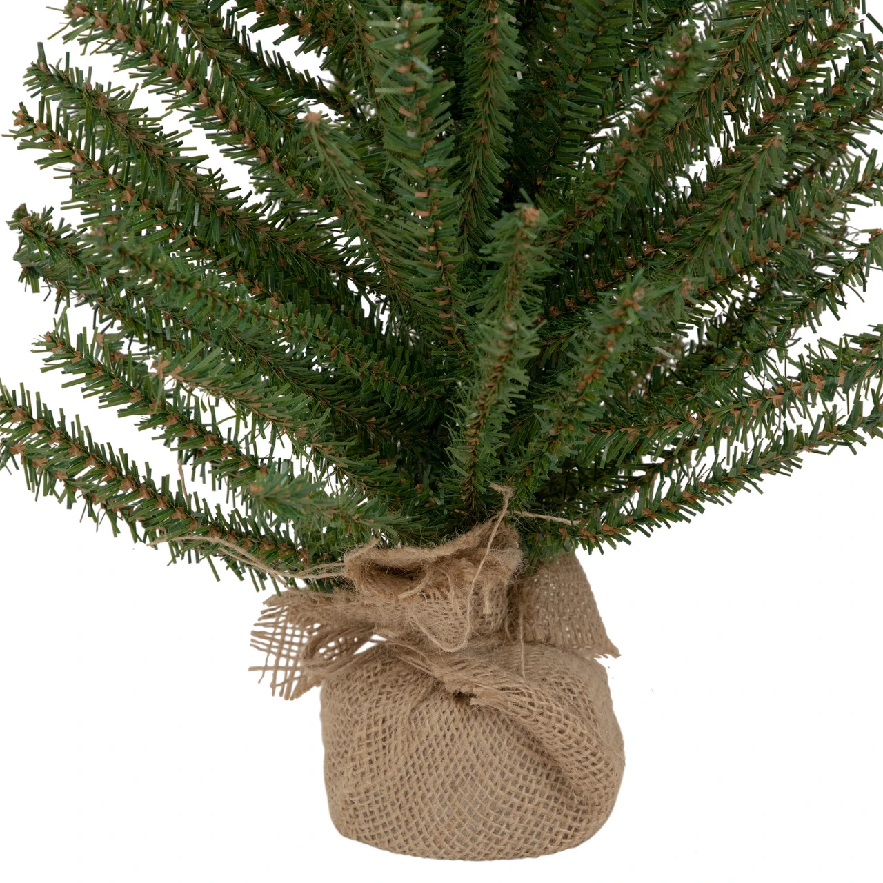 3' Medium Scottsdale Pine Artificial Christmas Tree In Burlap Base - Unlit 5 3' Medium Scottsdale Pine Artificial Christmas Tree In Burlap Base - Unlit - Image 3