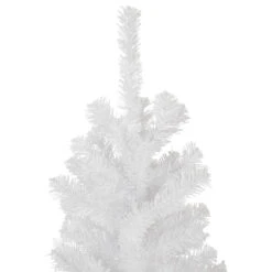 4.5' White Georgian Pine Artificial Pencil Christmas Tree, Unlit -Optimal Christmas Shop northlight sm92969 3 88674.1667530160