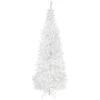 6.5' White Georgian Pine Slim Artificial Christmas Tree, Unlit -Optimal Christmas Shop northlight sm92972 04414.1667487929
