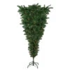 7.5' Pre-Lit Green Upside Down Spruce Artificial Christmas Tree, Clear Lights 1 7.5' Pre-Lit Green Upside Down Spruce Artificial Christmas Tree, Clear Lights -Optimal Christmas Shop northlight sm92974 1 38500.1667530212