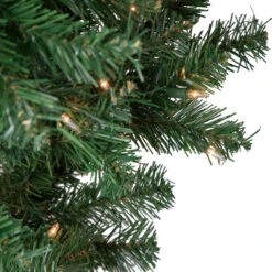 7.5' Pre-Lit Green Upside Down Spruce Artificial Christmas Tree, Clear Lights 11 7.5' Pre-Lit Green Upside Down Spruce Artificial Christmas Tree, Clear Lights -Optimal Christmas Shop northlight sm92974 4 67926.1667530212
