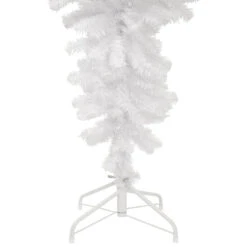 5.5' Upside Down White Spruce Artificial Christmas Tree, Unlit -Optimal Christmas Shop northlight sm92975 3 98431.1667530211