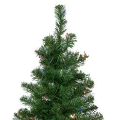 6' Pre-Lit Wilson Pine Slim Artificial Christmas Tree, Multi Lights 13 6' Pre-Lit Wilson Pine Slim Artificial Christmas Tree, Multi Lights -Optimal Christmas Shop northlight sm92990 3 23712.1667530133