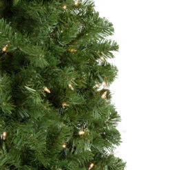 7.5' Pre-Lit Hazelton Spruce Pencil Artificial Christmas Tree, Clear Lights -Optimal Christmas Shop northlight sm92993 2 82584.1667530138