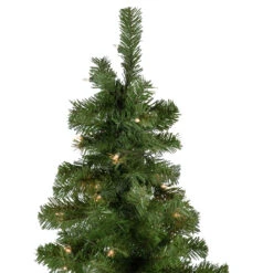 7.5' Pre-Lit Hazelton Spruce Pencil Artificial Christmas Tree, Clear Lights -Optimal Christmas Shop northlight sm92993 3 23512.1667530138