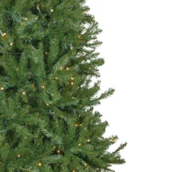 7.5' Pre-Lit Rockwood Pine Artificial Christmas Tree, Clear LED Lights -Optimal Christmas Shop northlight sm93005 2up 74508.1667531223