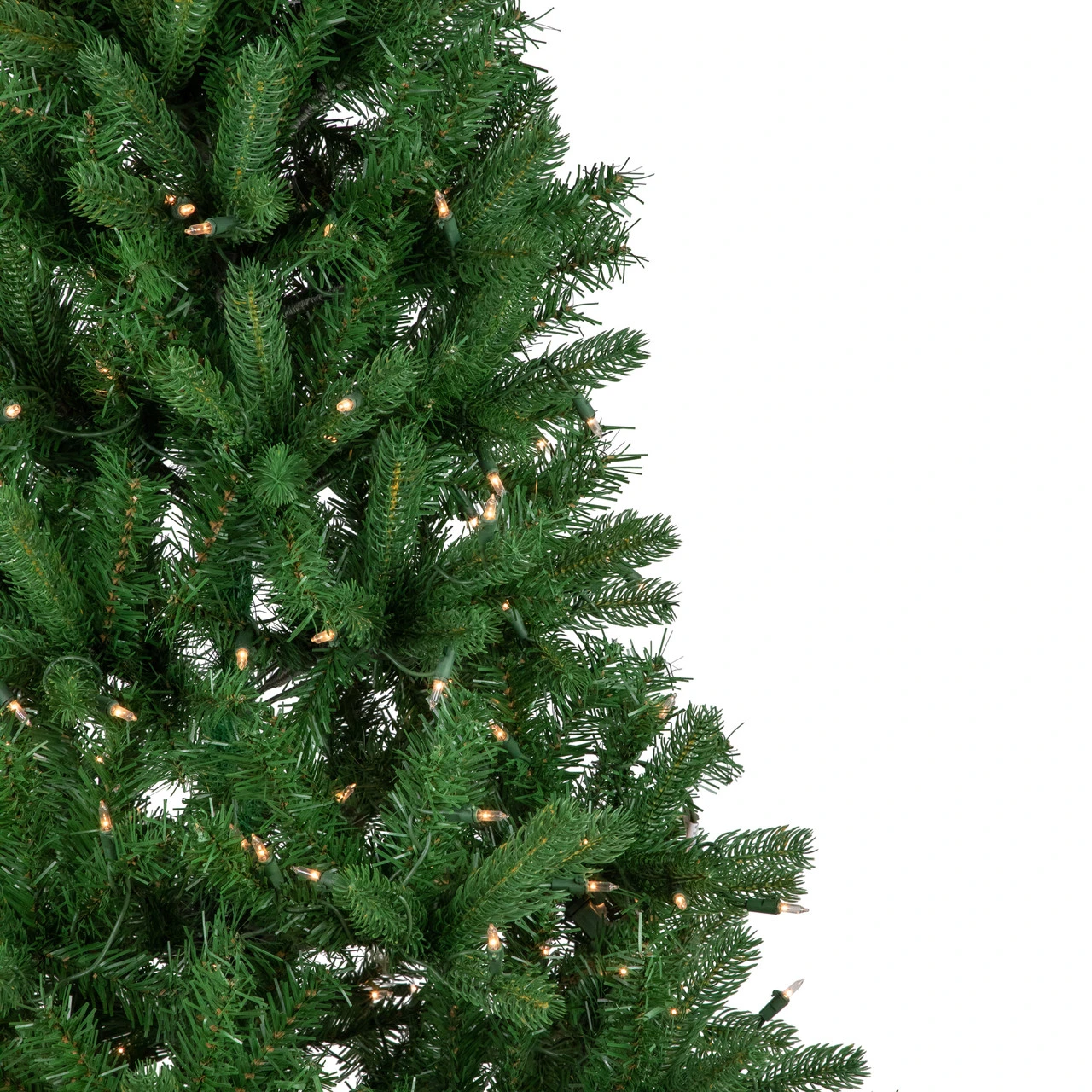 4' Pre-Lit Sierra Noble Fir Artificial Christmas Tree, Clear Lights 4 4' Pre-Lit Sierra Noble Fir Artificial Christmas Tree, Clear Lights - Image 2