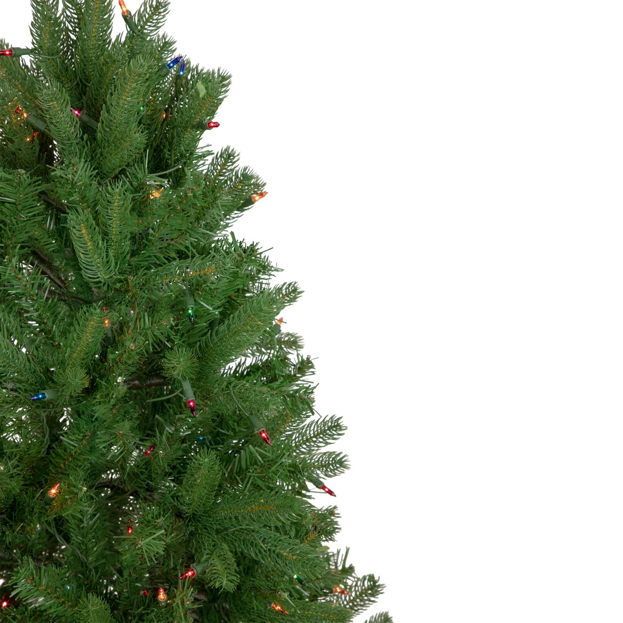 4' Pre-Lit Full Sierra Noble Fir Artificial Christmas Tree, Multi Lights 6 4' Pre-Lit Full Sierra Noble Fir Artificial Christmas Tree, Multi Lights - Image 4