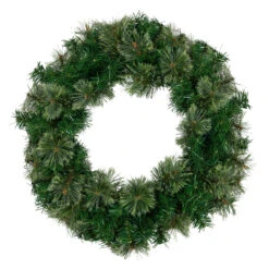 Oregon Cashmere Pine Artificial Christmas Wreath, 24-Inch, Unlit