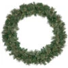 Pre-Lit Oregon Cashmere Pine Artificial Christmas Wreath, 48-Inch, Clear Lights -Optimal Christmas Shop northlight sm93022 1 59826.1670434536