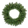 Pre-Lit Rockwood Pine Artificial Christmas Wreath, 24-Inch, Multi Lights -Optimal Christmas Shop northlight sm93030 1update 34426.1667530191