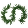 9' X 10" Pre-Lit Sierra Noble Fir Artificial Christmas Garland, Clear Lights -Optimal Christmas Shop northlight sm93041 1 06340.1674246540