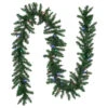 9' X 12" Pre-Lit Winona Fir Artificial Christmas Garland, Multi LED Lights