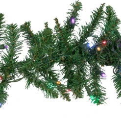 9' X 12" Pre-Lit Winona Fir Artificial Christmas Garland, Multi LED Lights -Optimal Christmas Shop northlight sm93079 2 06857.1671629770