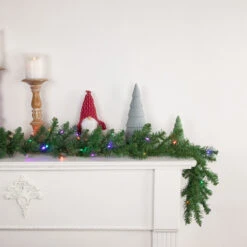 9' X 12" Pre-Lit Winona Fir Artificial Christmas Garland, Multi LED Lights -Optimal Christmas Shop northlight sm93079 2 styled 43696.1671629769