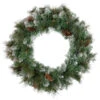 Snow Valley Pine Artificial Christmas Wreath, 24-Inch, Unlit 1 Snow Valley Pine Artificial Christmas Wreath, 24-Inch, Unlit -Optimal Christmas Shop northlight sm93359 1temp 50273.1667530176