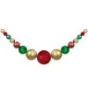 6' Red, Gold And Green Shiny And Matte Shatterproof Ball Christmas Swag -Optimal Christmas Shop northlight sm93783 1 24031.1667540280