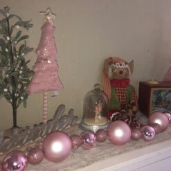 6' Pink Shatterproof Ball 3-Finish Christmas Garland -Optimal Christmas Shop northlight sm93813 cxpic 78990.1687801152