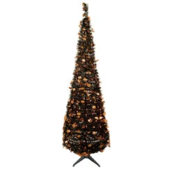 6' Fall Harvest Pop Up Artificial Thanksgiving Tree With Pumpkins -Optimal Christmas Shop northlight sm94120 3 75665.1667530871