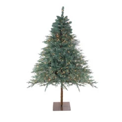 6.5' Pre-Lit Full Fairbanks Alpine Artificial Christmas Tree - Clear Lights