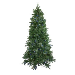 12' Pre-Lit Instant Connect LED Neola Fraser Fir Artificial Christmas Tree - Multicolor Lights -Optimal Christmas Shop northlight sp15020 1updated 51984.1667534193