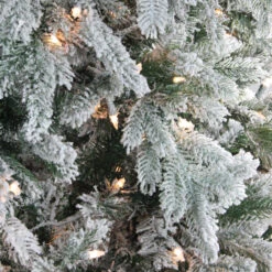 7.5' Pre-Lit Full Frosted Butte Fir Artificial Christmas Tree - Clear Dura-Lit Lights 7 7.5' Pre-Lit Full Frosted Butte Fir Artificial Christmas Tree - Clear Dura-Lit Lights -Optimal Christmas Shop northlight sp15051 027 04285 1 58088.1667573455