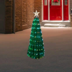 4' Green Color Changing Multiple Function Pop Up Artificial Outdoor Christmas Tree 10 4' Green Color Changing Multiple Function Pop Up Artificial Outdoor Christmas Tree -Optimal Christmas Shop northlight st93394 92713.1667517808