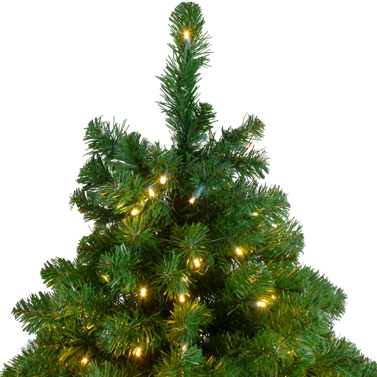 9' Pre-Lit Full Olympia Pine Artificial Christmas Tree - Warm White Lights 6 9' Pre-Lit Full Olympia Pine Artificial Christmas Tree - Warm White Lights - Image 4