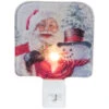 4" Red And White Santa And A Snowman Christmas Night Light -Optimal Christmas Shop northlight tn91445 50117.1667509729