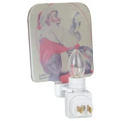 6" Norman Rockwell 'A Drum For Tommy' Glass Christmas Night Light -Optimal Christmas Shop northlight tn93385 4 98494.1667642593
