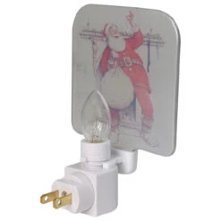 6" Norman Rockwell 'Filling The Stocking' Glass Christmas Night Light -Optimal Christmas Shop northlight tn93386 1 89905.1667553083
