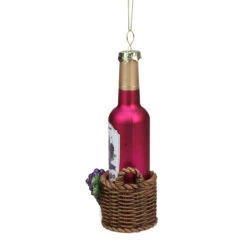 6.25" Pink And Brown Wine Bottle Hanging Christmas Ornament 7 6.25" Pink And Brown Wine Bottle Hanging Christmas Ornament -Optimal Christmas Shop northlight tr8332720purple 3 28477.1667659969