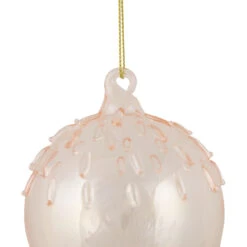 3" Pink Iridescent Glass Christmas Ball Ornament -Optimal Christmas Shop northlight tr92593 2 95430.1667529832