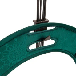 30" Oversized Green Snowflake Christmas Wreath Deluxe Door Saver With Ties -Optimal Christmas Shop northlight v 11101 4updated 41583.1667616740