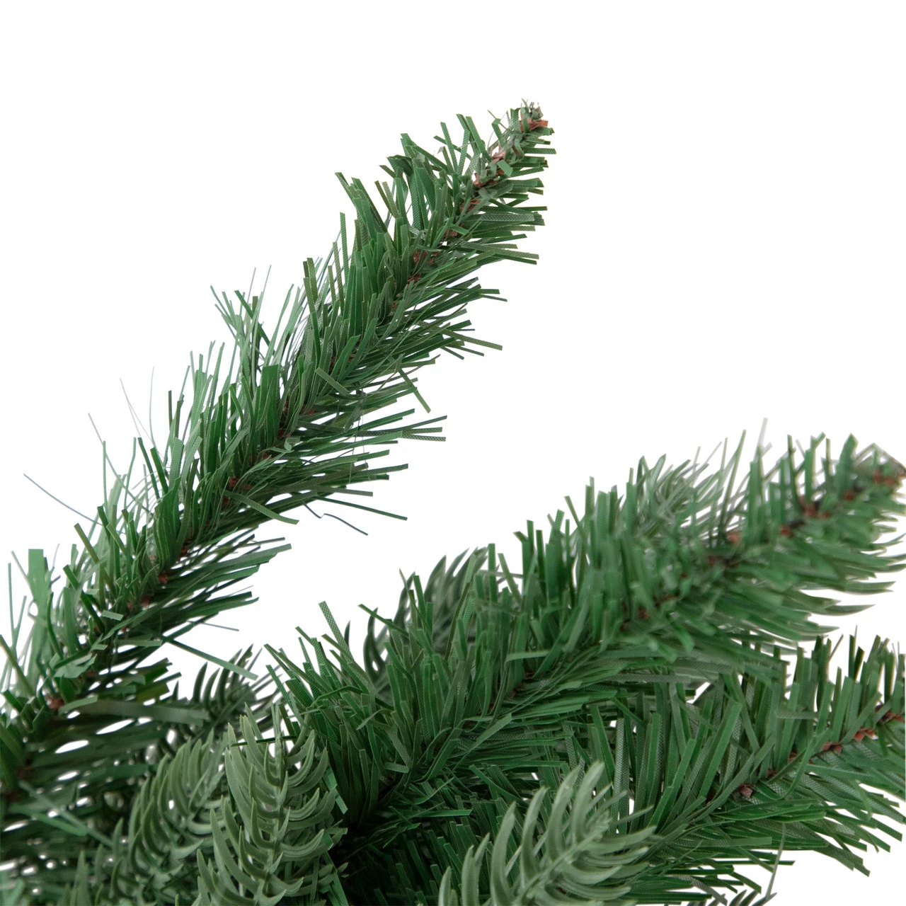 30" Mixed Eden Pine Artificial Christmas Teardrop Swag - Unlit 5 30" Mixed Eden Pine Artificial Christmas Teardrop Swag - Unlit - Image 3