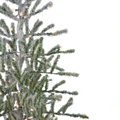 5' Pre-Lit Medium Flocked Alpine Twig Artificial Christmas Tree - Warm White Lights -Optimal Christmas Shop northlight v04006 1 66423.1667576014