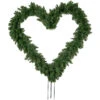 Artificial Pine Heart Shaped Wreath With Ground Stakes, 25-Inch, Unlit 1 Artificial Pine Heart Shaped Wreath With Ground Stakes, 25-Inch, Unlit -Optimal Christmas Shop northlight v04251 1 57758.1668190443