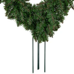 Artificial Pine Heart Shaped Wreath With Ground Stakes, 25-Inch, Unlit 9 Artificial Pine Heart Shaped Wreath With Ground Stakes, 25-Inch, Unlit -Optimal Christmas Shop northlight v04251 4 11933.1668190445